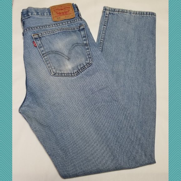 Levi's Other - Levi's 516 Light Wash High Rise Slim Fit Jeans